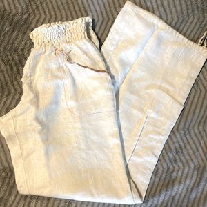 Free people linen pants